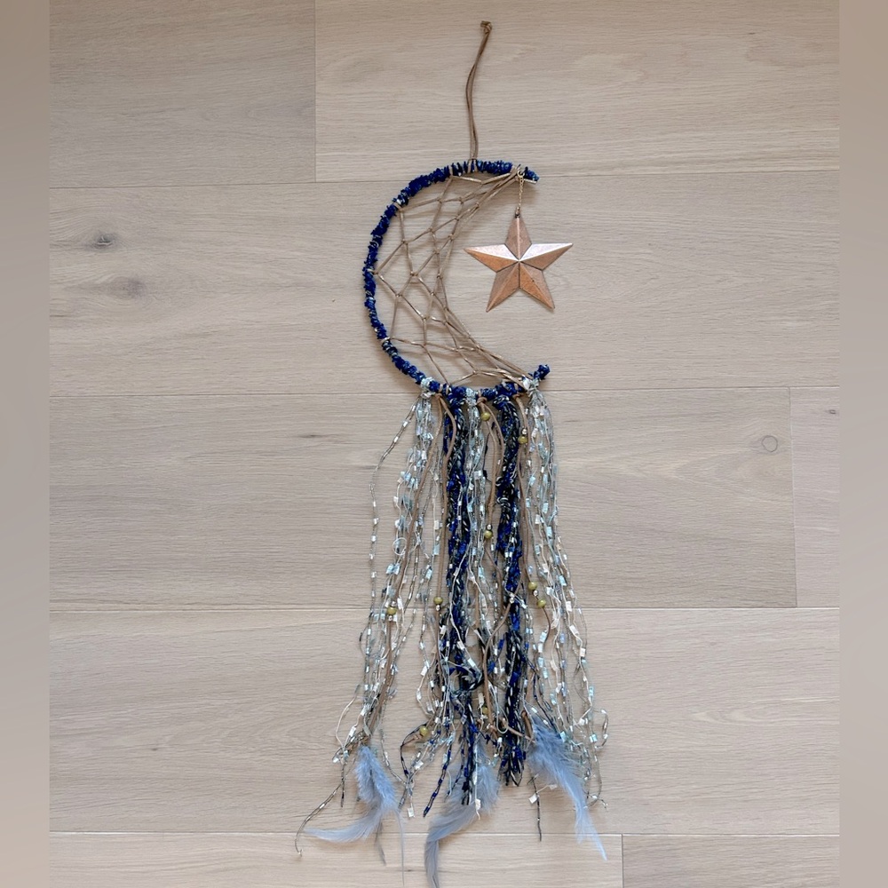 Boho Dreamcatcher Moon & Star